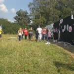 Farbwandel Fassadenkunst Graffiti Workshop