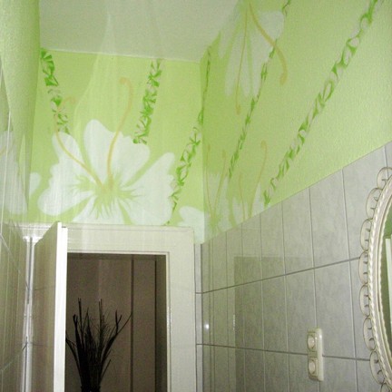 Farbwandel Fassadenkunst Badezimmergestaltung