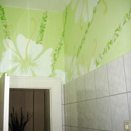 Farbwandel Fassadenkunst Badezimmergestaltung