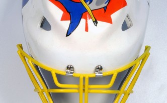Airbrush auf Hockey Torwartmasken