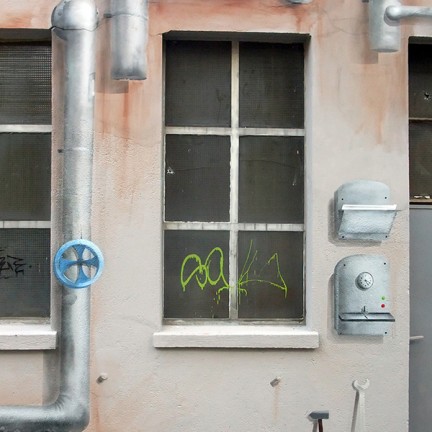 Farbwandel Fassadenkunst Illusionsmalerei