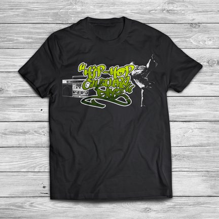 Farbwandel Fassadenkunst T Shirt Grafikdesign