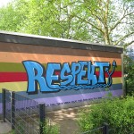 Farbwandel Fassadenkunst Toleranz Graffitiworkshop