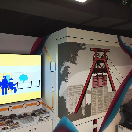 Farbwandel Fassadenkunst Visit Essen Tourismusinformation Wandgestaltung