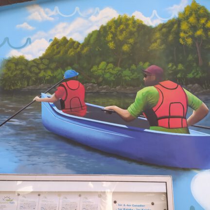 KanuTourRuhr Werbemalerei Kupferdreh