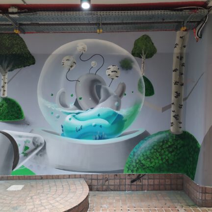 Viehofer Platz Muralart