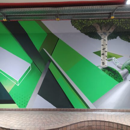 Viehofer Platz Muralart