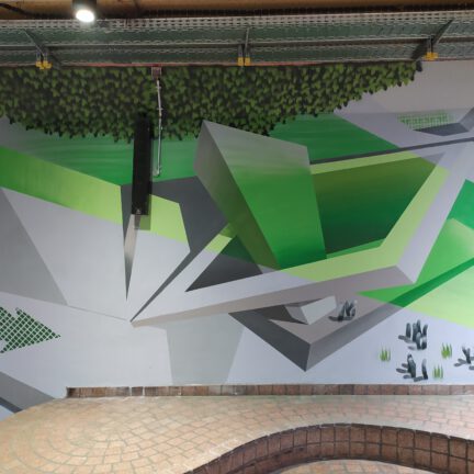 Viehofer Platz Muralart