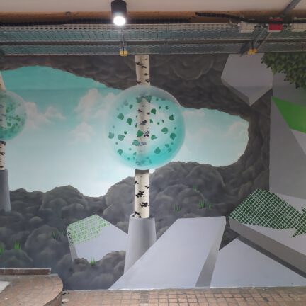 Viehofer Platz Muralart