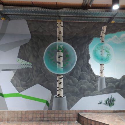 Viehofer Platz Muralart