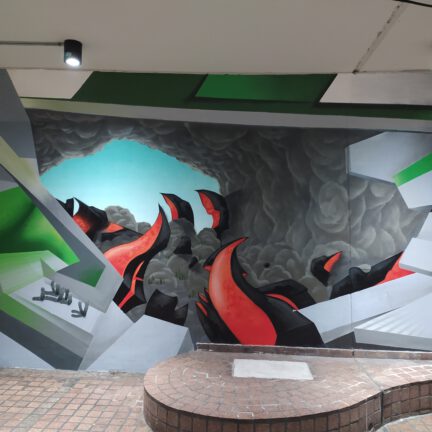 Viehofer Platz Muralart