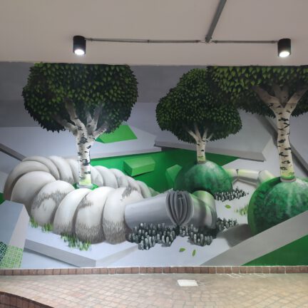 Viehofer Platz Muralart