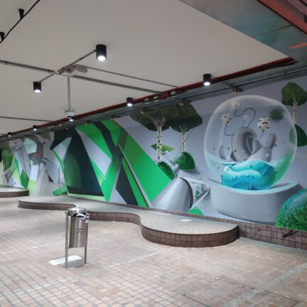 Viehofer Platz Muralart