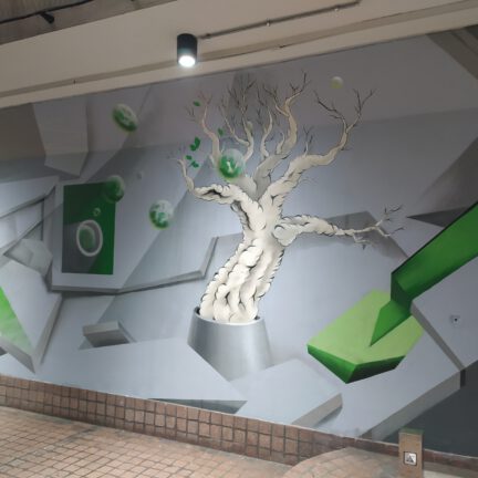 Viehofer Platz Muralart