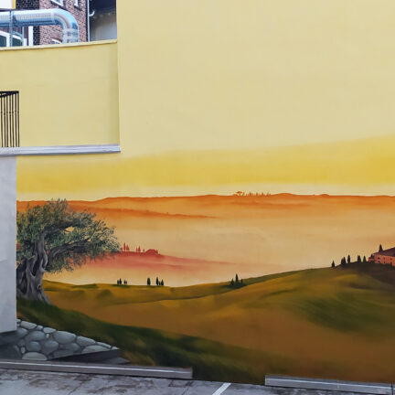 Toskana Illusionsmalerei Oase Due Essen Rüttenscheid